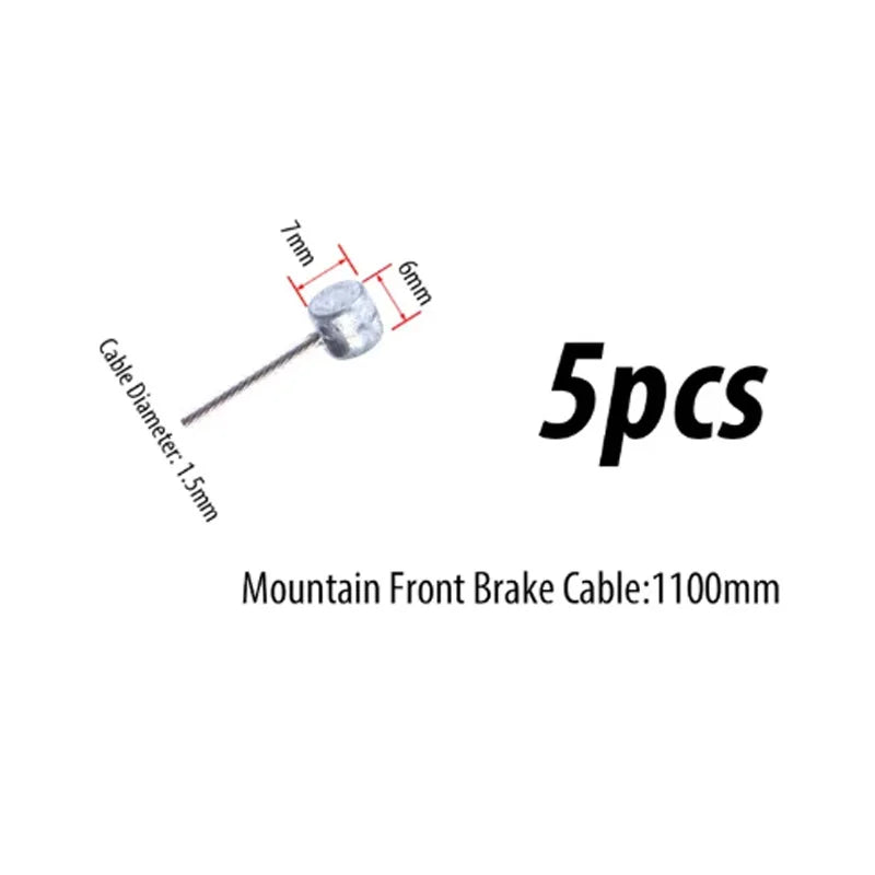 10PC Bicycle Brakes Line Road Mountain Bike Brake Cable Universal Bicycle Shift Cable Durable Road MTB Brake Shift Wire
