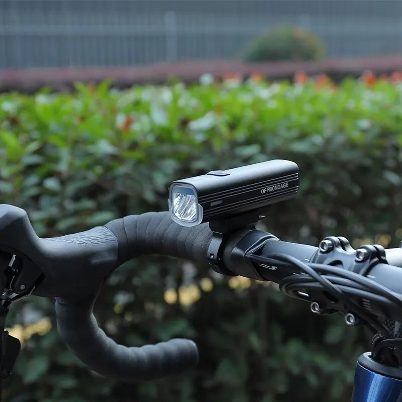 Bicycle Light 1000Lumen Bike Headlight Power Bank Flashlight Handlebar USB Charging MTB Road Highlight