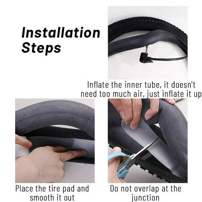 Puncture-Resistant Bicycle Tire Liner for 26", 27", 29", and 700C Road and Mountain Bikes