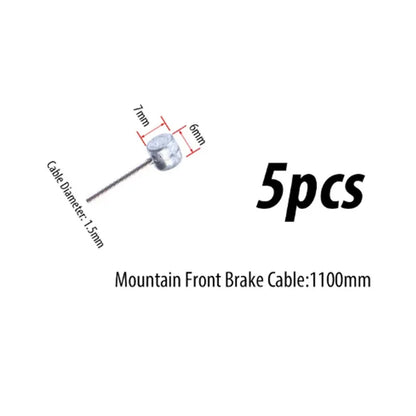 10PC Bicycle Brakes Line Road Mountain Bike Brake Cable Universal Bicycle Shift Cable Durable Road MTB Brake Shift Wire
